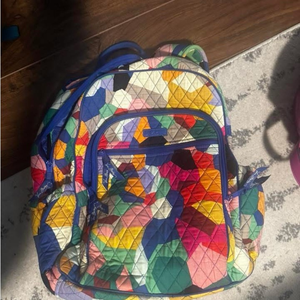 Vera Bradley Multicolor Quilted Backpack